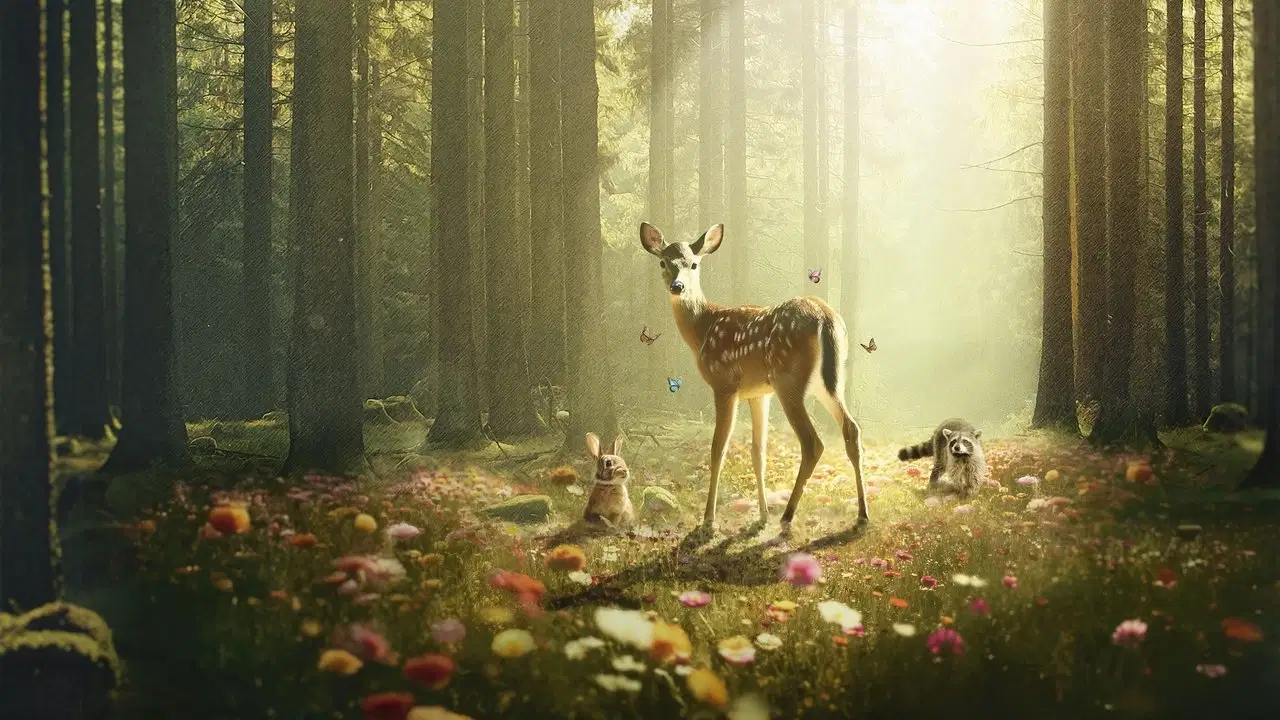 Bambi. Opowieść leśna